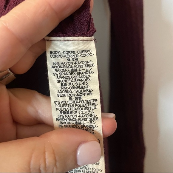 We the Free Waffle Knit Top Small - Picture 5 of 5